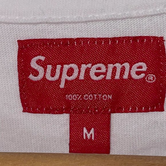 Supreme Arabic Logo Tee FW21 - Picture 4 of 5